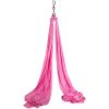 VEVOR Aerial Silk, 11yd 9.2ft Aerial Yoga Swing Set Yoga Hammock Kit - Antigravity Ceiling Hanging Yoga Sling - Carabiners, Daisy Chain, Inversion Swi