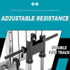 High pull-down machine strength training power tower pull-up rod aerobic training abdomen arm back chest and shoulder leg muscles Home / office fitnes