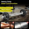 Strength Training Triceps Bar with Knurled Handles for Squats/Deadlifts/Shrugs