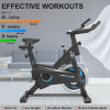 Fixed indoor bike level 5 adjustable sports bike home fitness bike 25 lb flywheel and 5 PJ silent belt IPAD stand + LCD display and hand pulse bodybui