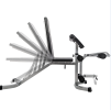 550Lounder Olympic Bench 6 + 3 position adjustment with heavy stool leg exercise aerobic training abdomen arm back chest shoulder leg muscle Home / of