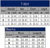 Men's Casual Crack Pattern Suits Fashion Short Sleeve T-Shirt And Shorts Loose Two-Piece Sets