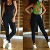 Women  Sports YOGA Workout Gym Fitness Jumpsuit